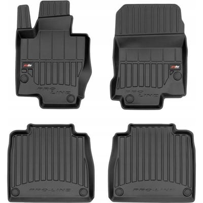 Frogum - No.77 - Automatten 3D - Geschikt voor MERCEDES GLS X167 (vanaf 2019) - 4-delig - TPE Rubber - Zwart