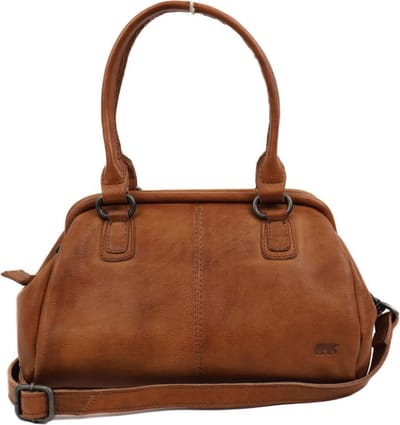 Bear Design Ines M Leren Handtas / Dokterstas - Cognac