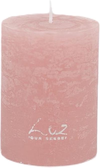 Rasteli Luz Your Senses Stomp Kaars Taupe Rose D 6 cm H 8 cm Voordeelaanbod Per 2 Stuks