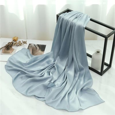 Moslim Wikkelen Hijab 180X70cm Lang Dames Stola's Sjaals Dame Lente Herfst Mode Effen Sjaals Grote Maat Bandana Vrouwen Sjaal 180x70cm gray