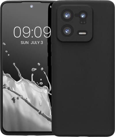Casemania Hoesje Geschikt voor Xiaomi 13 Pro - Zwart - Siliconen Back Cover