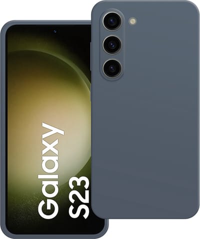 Cazy hoesje geschikt voor Samsung Galaxy S23 Hoesje - Color Backcover - Blauw