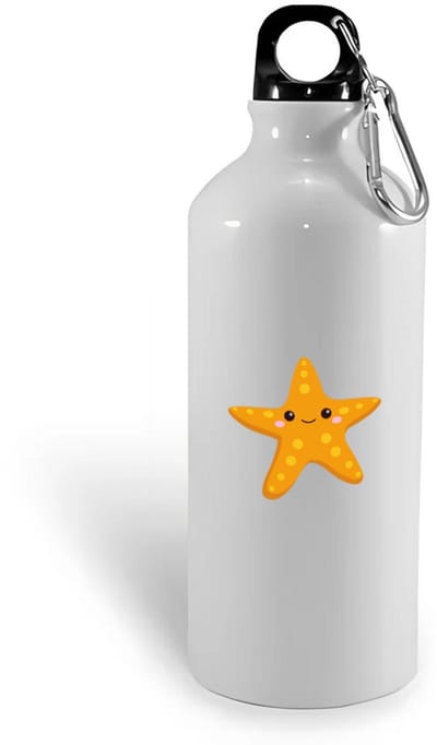 Hacebo® - zeester waterfles - Vis - Dieren liefhebbers - Zeedieren - zeesterren - water fles - 400ML