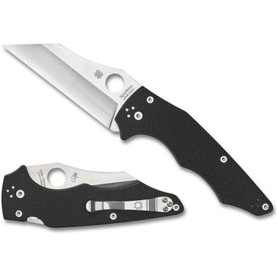 Spyderco yojumbo 2 black cpm s30v pe