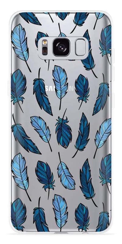 Galaxy S8 Hoesje Feathers