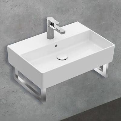 Villeroy & Boch Memento 2.0 washbasin 50 cm with 1 tap hole, with overflow 4A225001