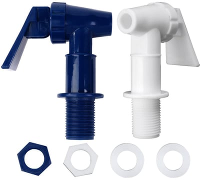 Dailygoods- Waterdispenser Duurzaam Plastic - Waterdispenser met Kraantje - Waterdispenser voor Warm/Koud Water - Hygiënisch - Gemakkelijk te Onderhouden - 4 Stuks - Dispenserkraan
