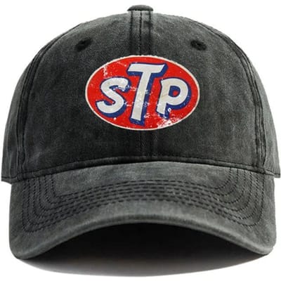 Stp Baseballpetten Verweerde Petten Dad Cap Mannen Vrouwen Retro Outdoor Zonbescherming Casual En Veelzijdige Pet Mode Adjustable black