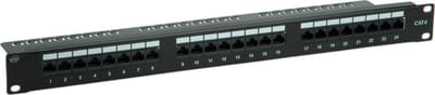 VALUE Cat.6 19" patchpanel, 24 ports, UTP