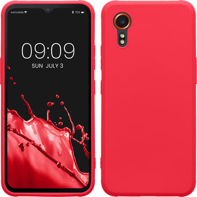 kwmobile telefoonhoesje geschikt voor Samsung Galaxy Xcover7 - Hoesje voor smartphone - Back cover in neon roze