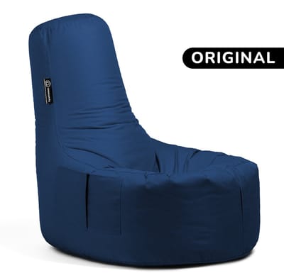 Casacomfy Gamer Original - Zitzak - Volwassenen & Tieners - Ergonomisch - Waterbestendig - Donker Blauw
