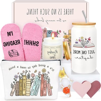 Leescadeauset - Boekenliefhebber - Ontspannen Lezen - Thematische Geschenkset - 10 Delig - Multicolor