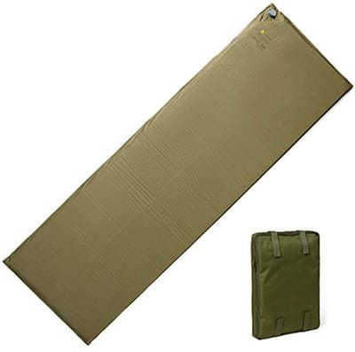 Zelfopblazend Kampmatje voor Militair Gebruik - Olijfgroen