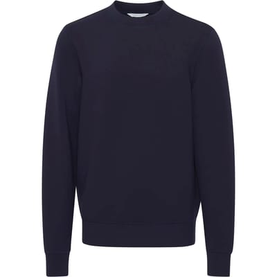 Casual Vrijdag Basis Trui Lange Mouw Ronde Hals Pull Lange Mouw met Gladde Stof CFSebastian