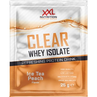 XXL Nutrition Clear Whey Isolate Sample Ice Tea Peach Sample 25 gram