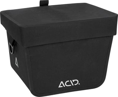 ACID Stuurtas Fiets Pure 7 FILink - 7L - Waterdicht - PVC-vrij - Reflecterend - 26 x 18 x 19 cm - Schouderband - TPU - Zwart