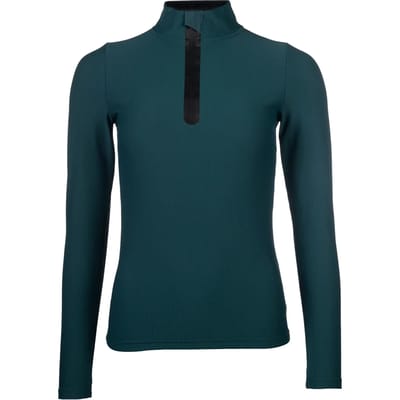 Damespolo met lange mouwen Lauria Garrelli Livigno Ribbed