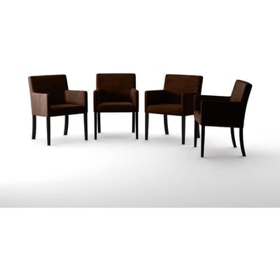 Set van 4 eetkamerstoelen Escape velvet | NADUVI Collection