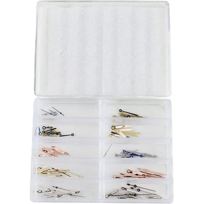 Horloge Uur Minuut Seconde Wijzers Set Legering Vervangende Horlogewijzers Kit voor Horlogemaker Reparatie Onderdelen white