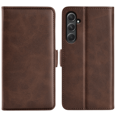 Comfycase Samsung Galaxy A55 Bookcase Hoesje Bruin