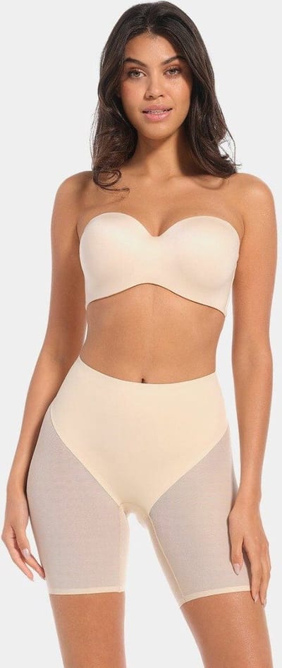 MAGIC Bodyfashion Sheer & Sexy Short - Latte - Maat XXL