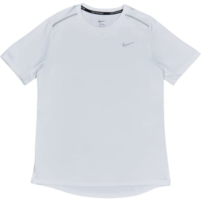 Nike Miler T-shirts Kinder - Wit - Maat 128 - 137 CM - Poly Jersey
