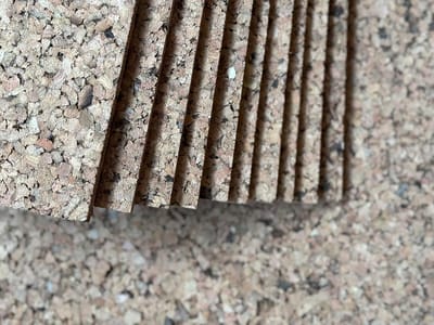 Kurk Prikbord - Wanddecoratie Kurk - Notities Ophangen - 10mm Dik - 100x50cm - Natuurlijk