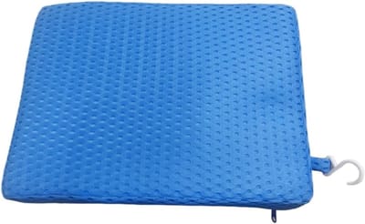Comfortabele Douchezitkussen met Antislip Siliconen Onderkant, Sneldrogend 4D Mesh Stof, Ideaal voor Ouderen en Personen met Beperkingen