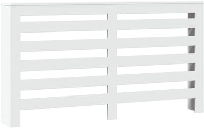 Grote Witte Houten Radiatorombouw met Legplank 149x20x82 cm