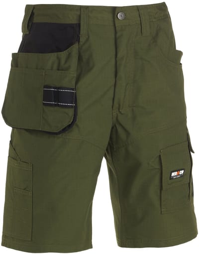Herock Batua korte werkbroek Experts (1701) - Beige | Zwart - 38