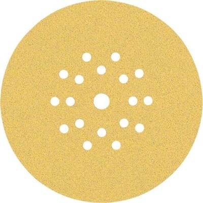 Bosch Accessories 2608901672 Schuurpapier voor wand- en plafondschuurmachine Met klittenband Korrelgrootte (num) 80 (Ø) 225 mm 5 stuk(s)