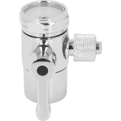 Robinet Déviateur 3 8in Filetage Femelle M22 Laiton Épaissi Séparateur Robinet d'Évier pour Salle de Bain Cuisine white