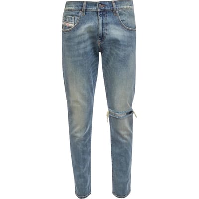 Diesel Heren 2019 D-Strukt Denim Slim-fit Jeans (Blauw)
