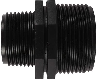 Talen Tools - Verloopnippel - Voor binnendraad - Kunststof - Van 1 1/4 naar 1 inch