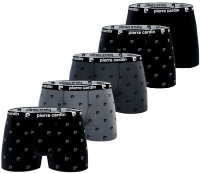 Pierre Cardin - Heren Boxershorts 5-pack – Print Edition – Comfort katoen - Maat M