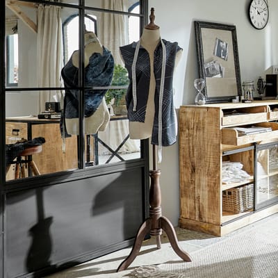 LOBERON Buste Sneider antiekcrème/bruin