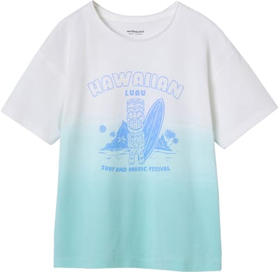 Vertbaudet Jongensshirt Dip & Dye