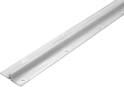 Pleisterprofiel PVC - Randprofiel Gipsplaat - Muren Recht Afwerken - Schoon Afspatelen Zonder Vlekken - 50 Meter - Zilver