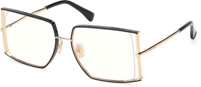 Max Mara Mm5156 B Blauw Licht Blok 098 Dames Bril 56-17-135 gray