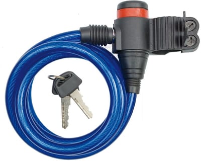 Vorel Serie - Fietsslot - 8 mm - 120 cm - Spiral Kabel