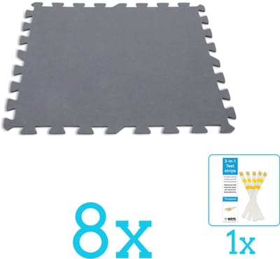 Intex - Zwembad Ondergrond - Zwembadtegels 50x50 cm - 8 Tegels - Volumebundel - Vloertegels - 8-delig