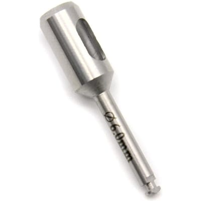 1 pièce Punch de tissu pour implant dentaire Acier inoxydable Anneau gingival Coupeur pour pièce à main basse vitesse Outil chirurgical dentaire gray