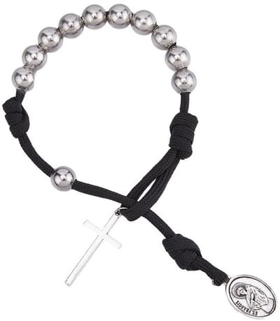 Dailygoody - Gebedszak Rozenkrans - Tibetaanse Stijl - Roestvrij