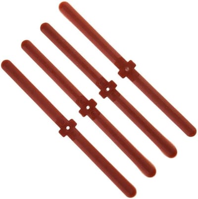 Reservemessen Grasmaaier - Snijbladen Touwtrimmer - Gazon Onderhoud - Duurzaam Kunststof - 4 Stuks - Diverse Kleuren