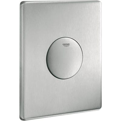 Grohe Skate stainless steel cover plate 38445SD0 bei MEGABAD