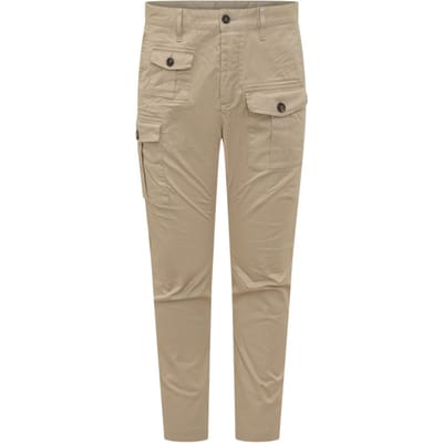 Dsquared2 beige vrachtbroek