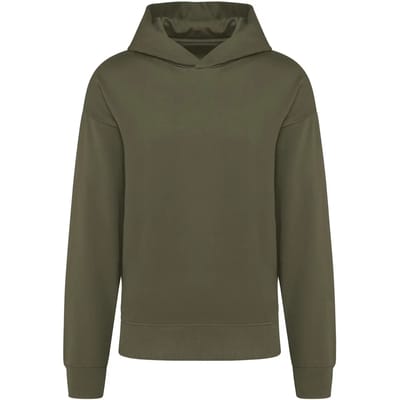 Kariban Oversized fleece sweater met capuchon K4018 - Light khaki - L