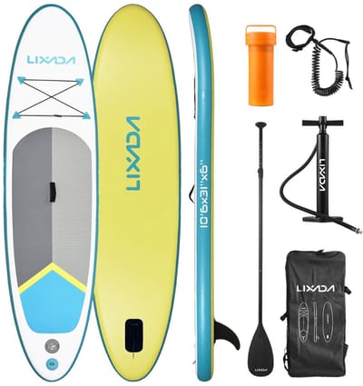 Bovista Sup Board - Opblaasbaar - Supboard - Sup Boards - Paddle - Kayak - 320cm Goud