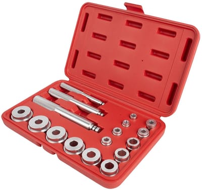 Dailygoods- Gereedschapsset 17-delig - Master Set - Gereedschap - Wielassen - Lagerringafdichting - Driverschijven - Gereedschapset