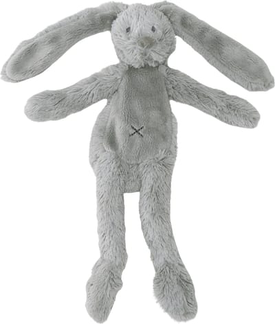 Happy Horse Konijn Richie Flatstyle Knuffel 27 cm - Grijs - Baby knuffel